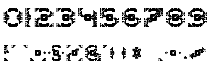 Dazzle Ships Font OTHER CHARS
