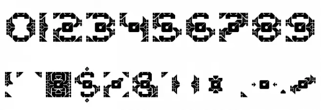 DazzleShips-Regular Font OTHER CHARS