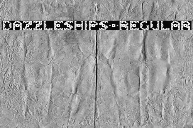 DazzleShips-Regular Font examples