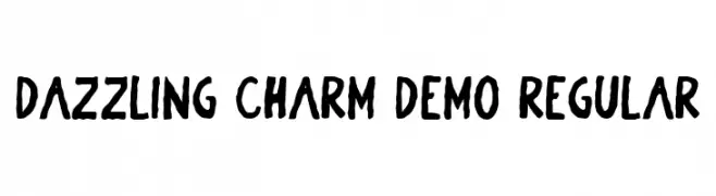 Dazzling Charm DEMO Regular  les polices de caractères gratuit tlcharger