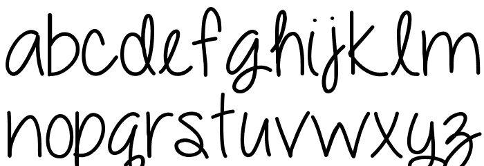 DazzlingDivas Font LOWERCASE