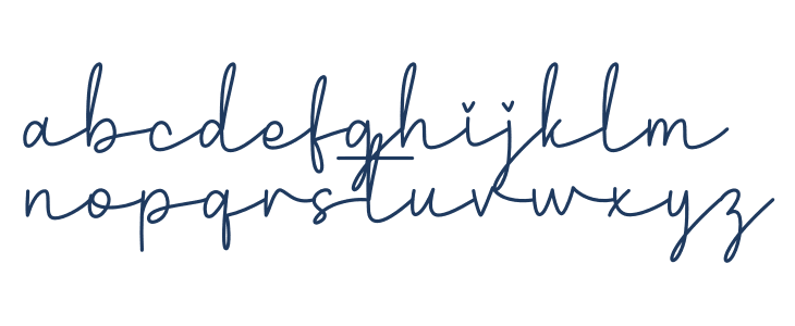 Dazzling Lowercase