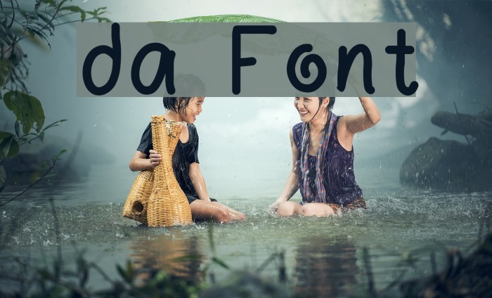 Da font