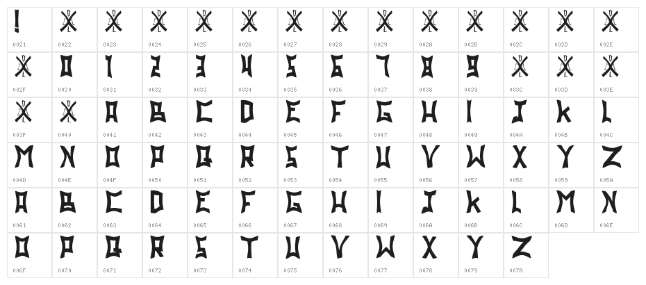 dadapaw-friends Character Map