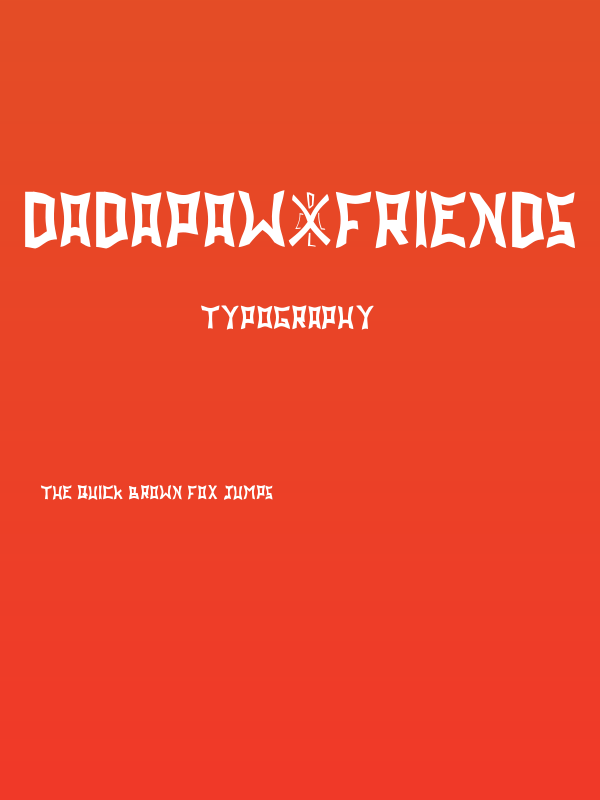 dadapaw-friends Poster