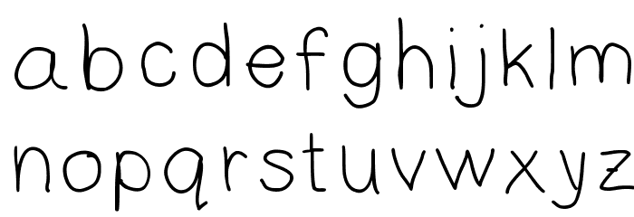 daddy2 Font LOWERCASE