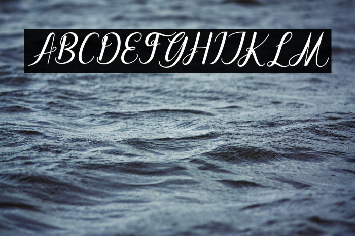 dahliaScript-Italic Example 2