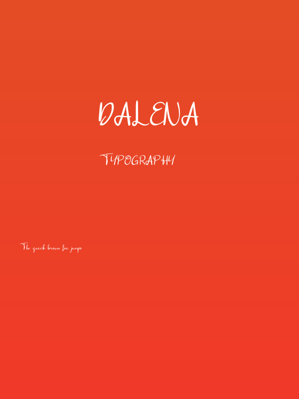 dalena Poster
