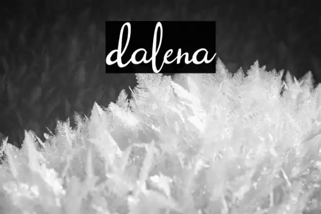 dalena Font examples