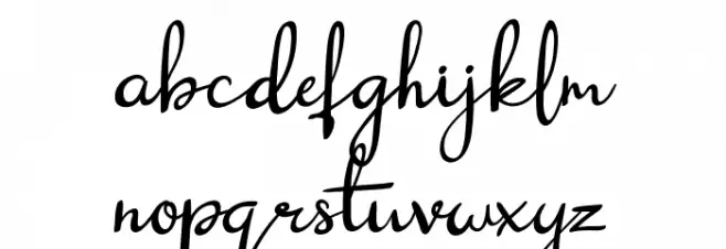 dalena Font LOWERCASE