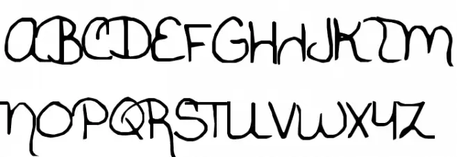 danas font Fuentes MAYÚSCULAS
