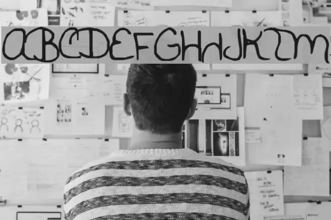 danas font Font examples