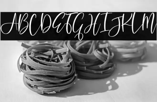 dancing moon script Font examples