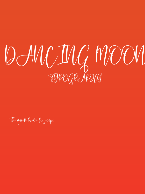 dancing moon script Poster