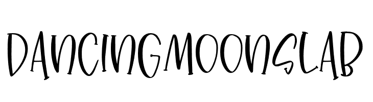 dancingmoonslab  Frei Schriftart Herunterladen