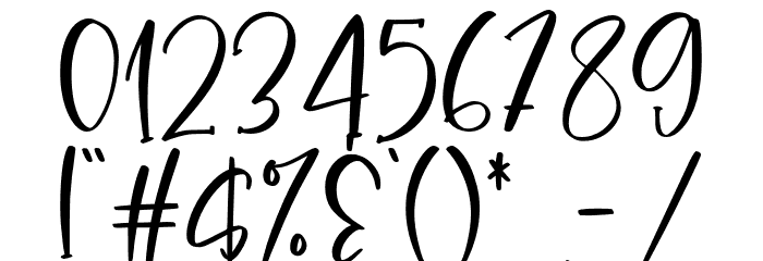 dancingmoonslab Font OTHER CHARS