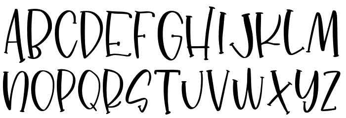 dancingmoonslab Font LOWERCASE