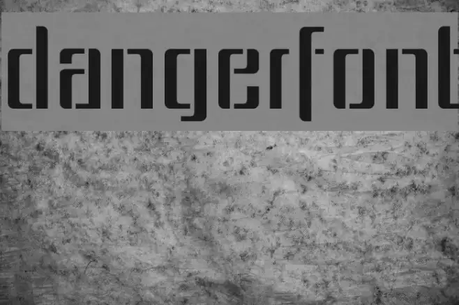 dangerfont Example 2