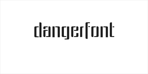dangerfont Logo