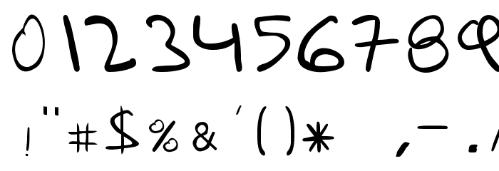 danifont Font OTHER CHARS