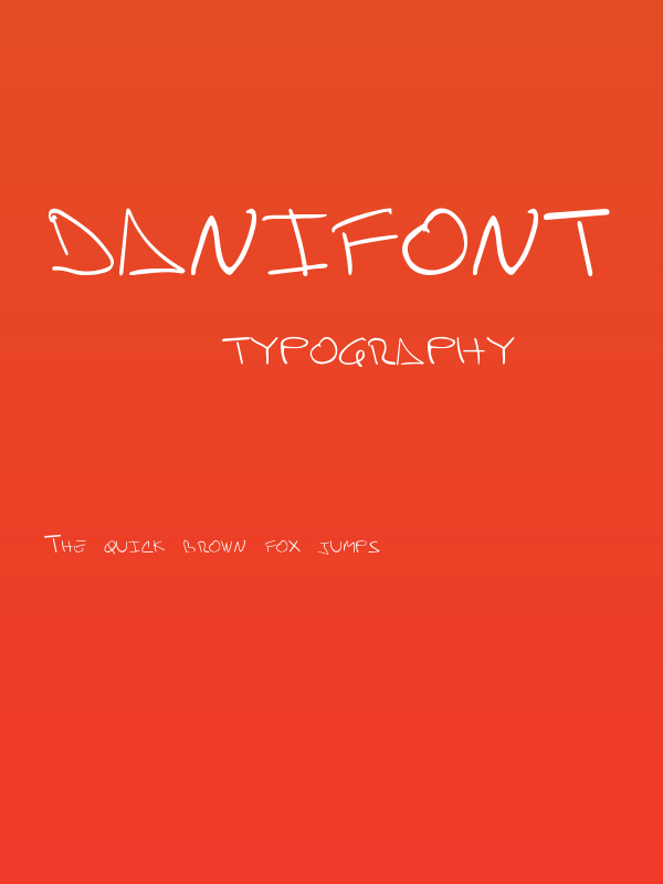 danifont Poster