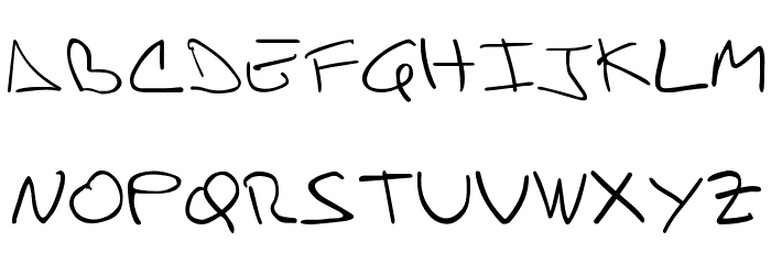 danifont Font LOWERCASE