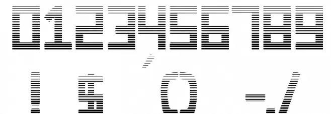 dark forest 1 Font OTHER CHARS