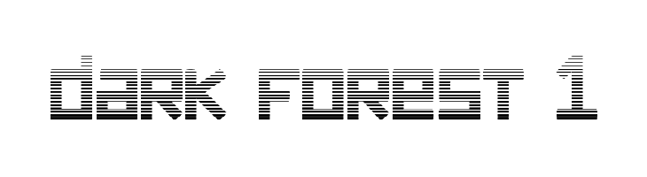 dark forest 1  Frei Schriftart Herunterladen
