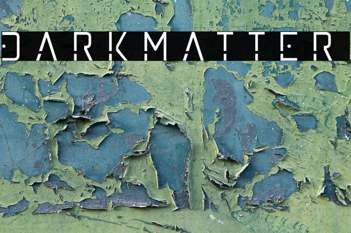 darkmatter Fonte examples