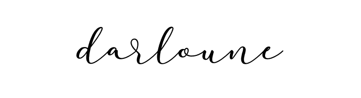 darloune  font caratteri gratis