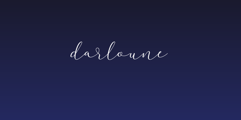 darloune Social Header