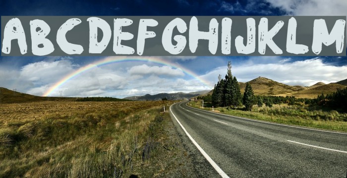daub Font examples
