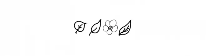 daun  font caratteri gratis