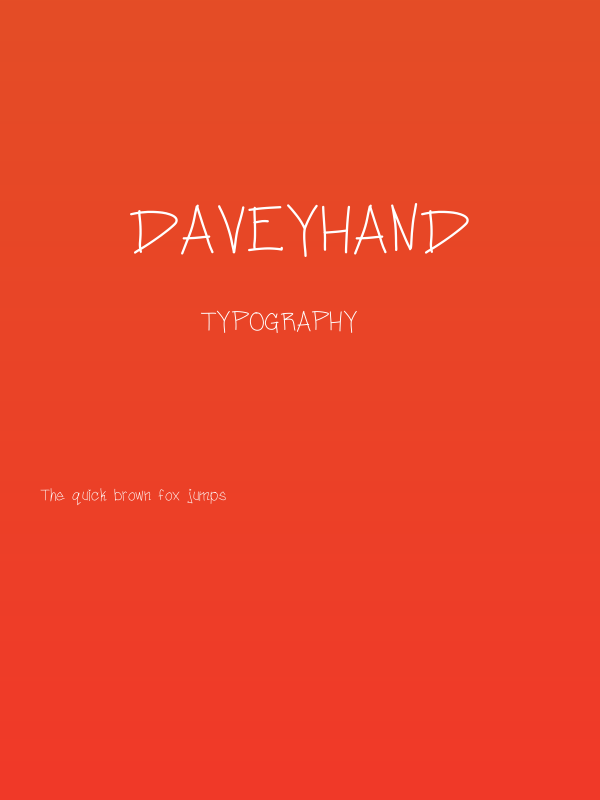 daveyhand Poster