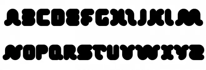 day dreamer Font Litere mari