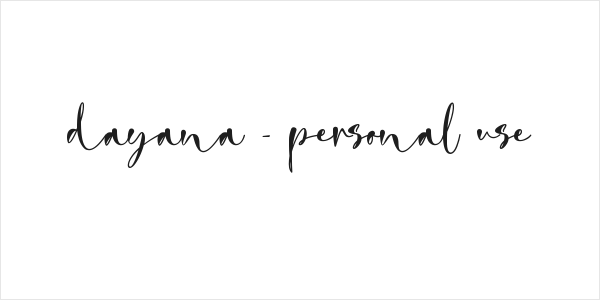 dayana - personal use Logo
