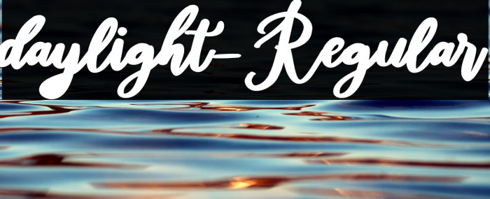 daylight-Regular Example 3