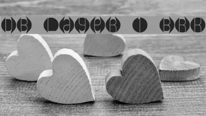 DB Layer 1 BRK Font examples