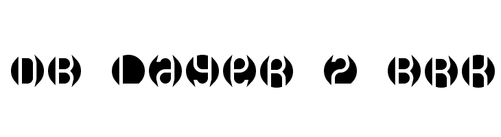 DB Layer 2 BRK  font caratteri gratis