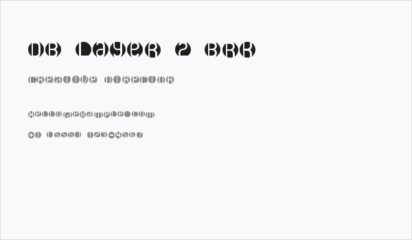 DB Layer 2 BRK Business Card