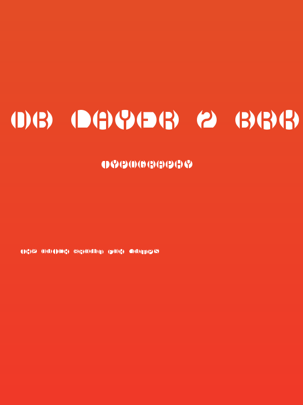 DB Layer 2 BRK Poster