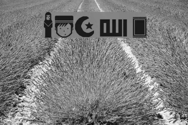 DBA Muslim Regular Font examples