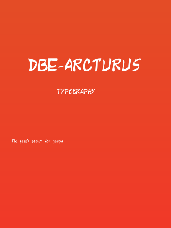 DBE-Arcturus Poster