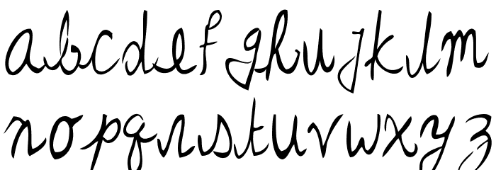 DBE-Canopus Schriftart Kleinbuchstaben