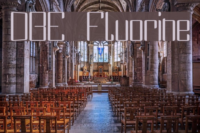 DBE Fluorine Example 1