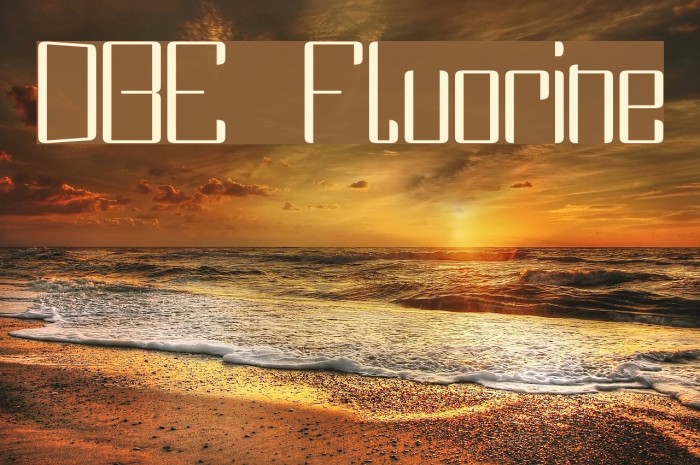 DBE Fluorine Example 3