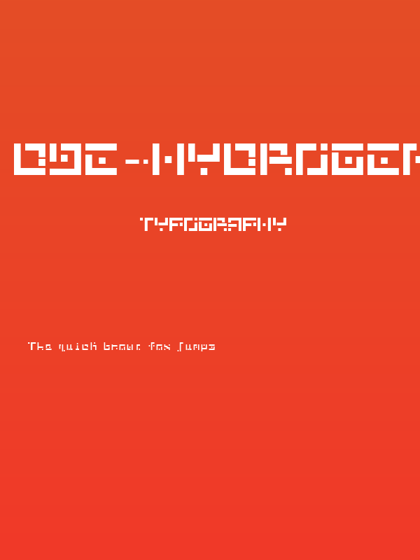 DBE-Hydrogen Poster