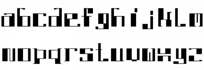 DBE-Lithium 字体 小写