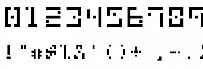 DBE-Nitrogen Font OTHER CHARS
