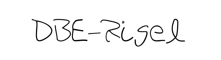 DBE-Rigel  font caratteri gratis